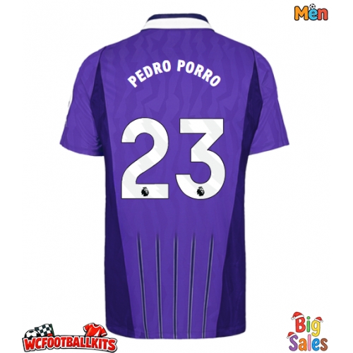 Tottenham Hotspur Pedro Porro #23 Replica Third Stadium Shirt 2026-27 Short Sleeve